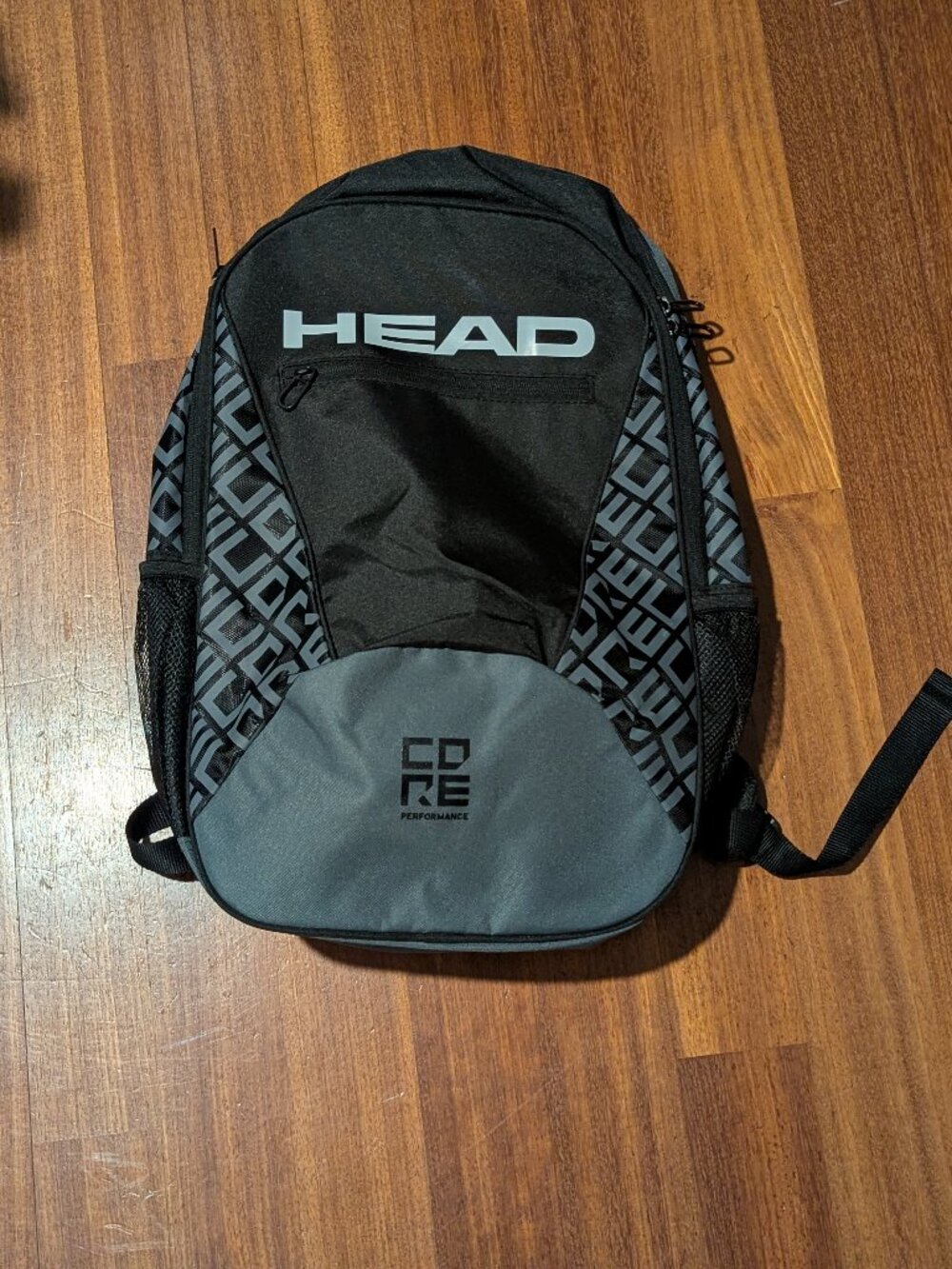 HEAD Core Performance Backpack-NWT-Black/Grey